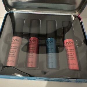 NYX Soft Matte Lip Cream Set - Pink, Red, Blue